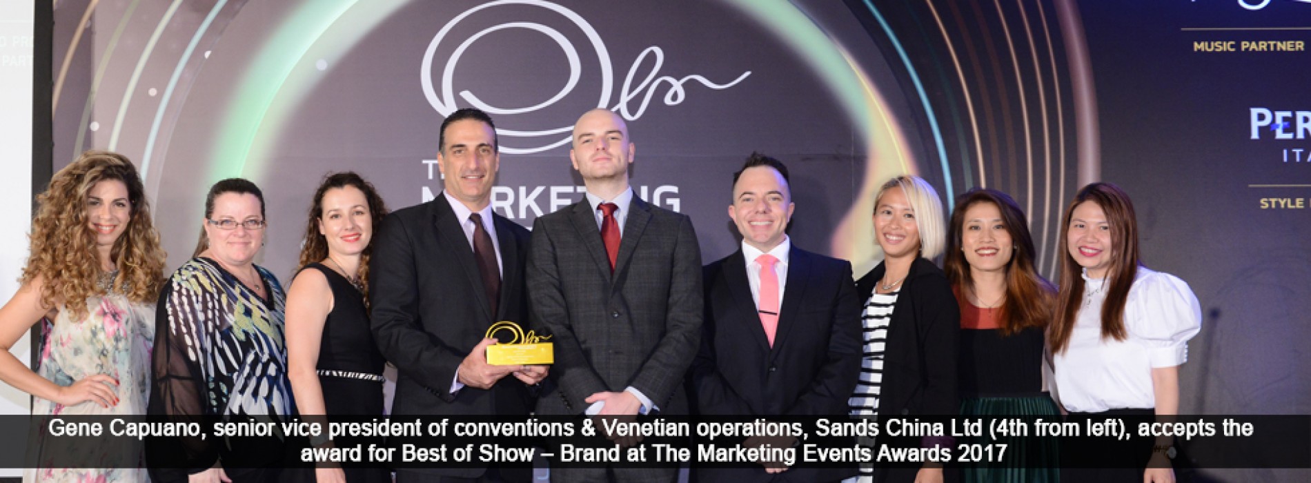 Sands China Ltd. scoops top honours for The Parisian Macao Grand opening at Marketing Events Awards 2017