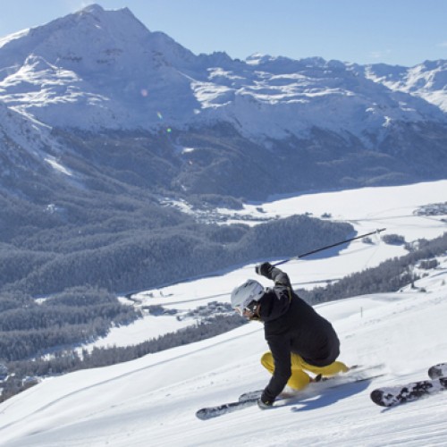 Learn how to Ski in the birthplace of winter tourism, St. Moritz