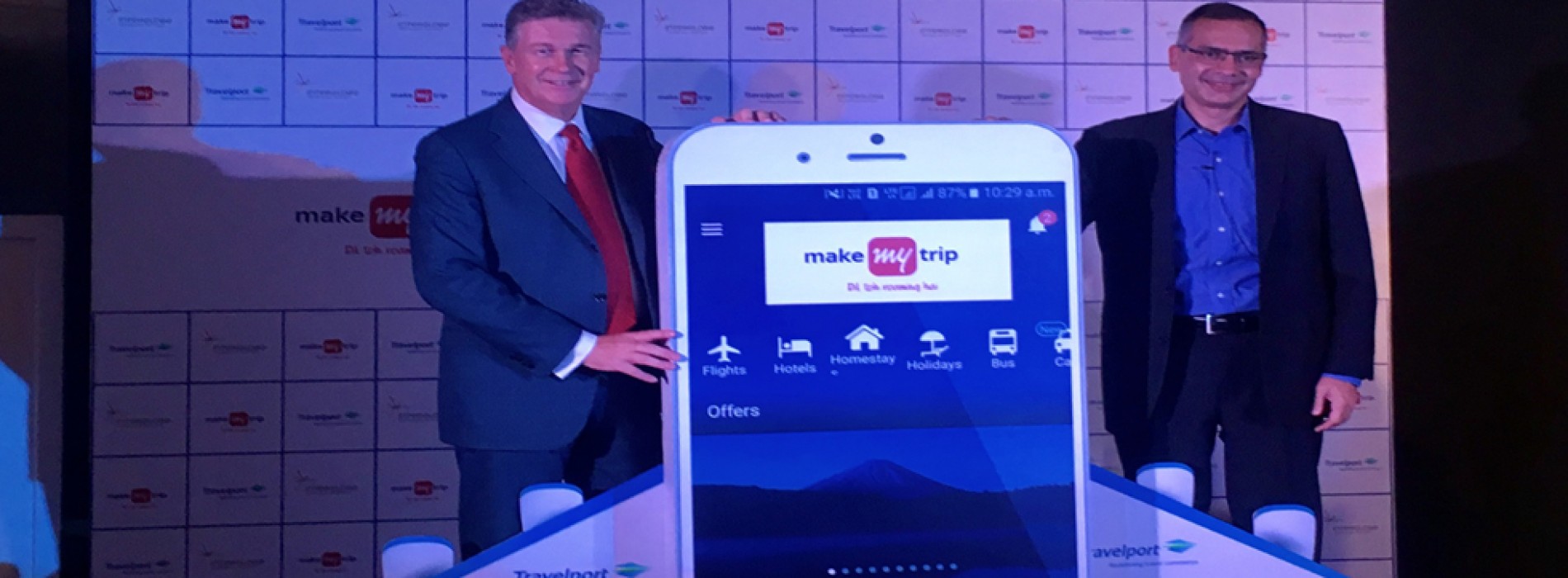 MakeMyTrip to use the Travelport Platform