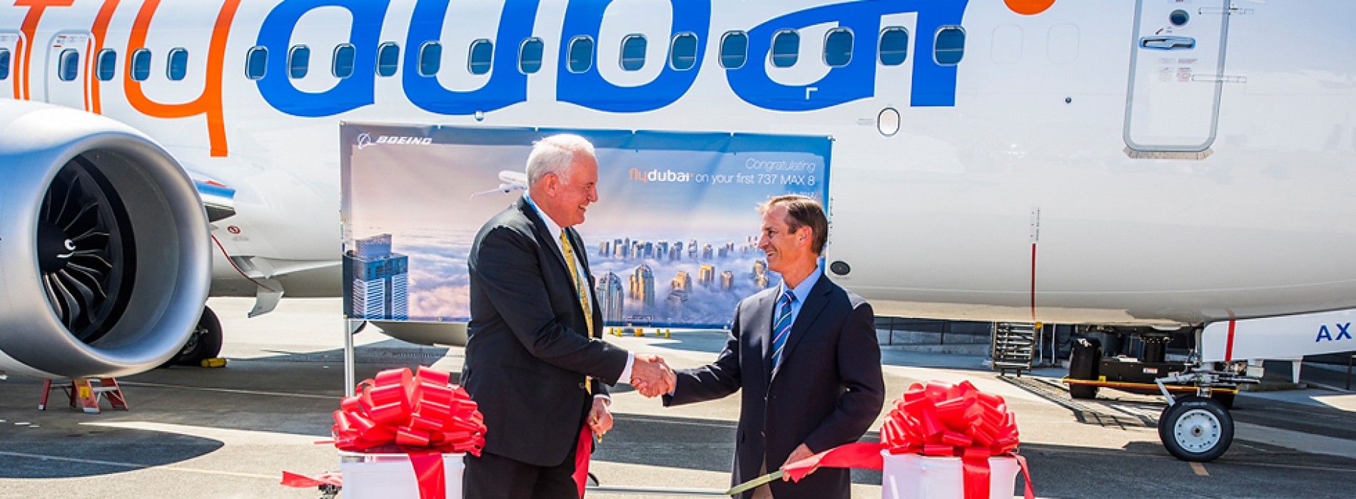 Boeing delivers first 737 MAX 8 to flydubai