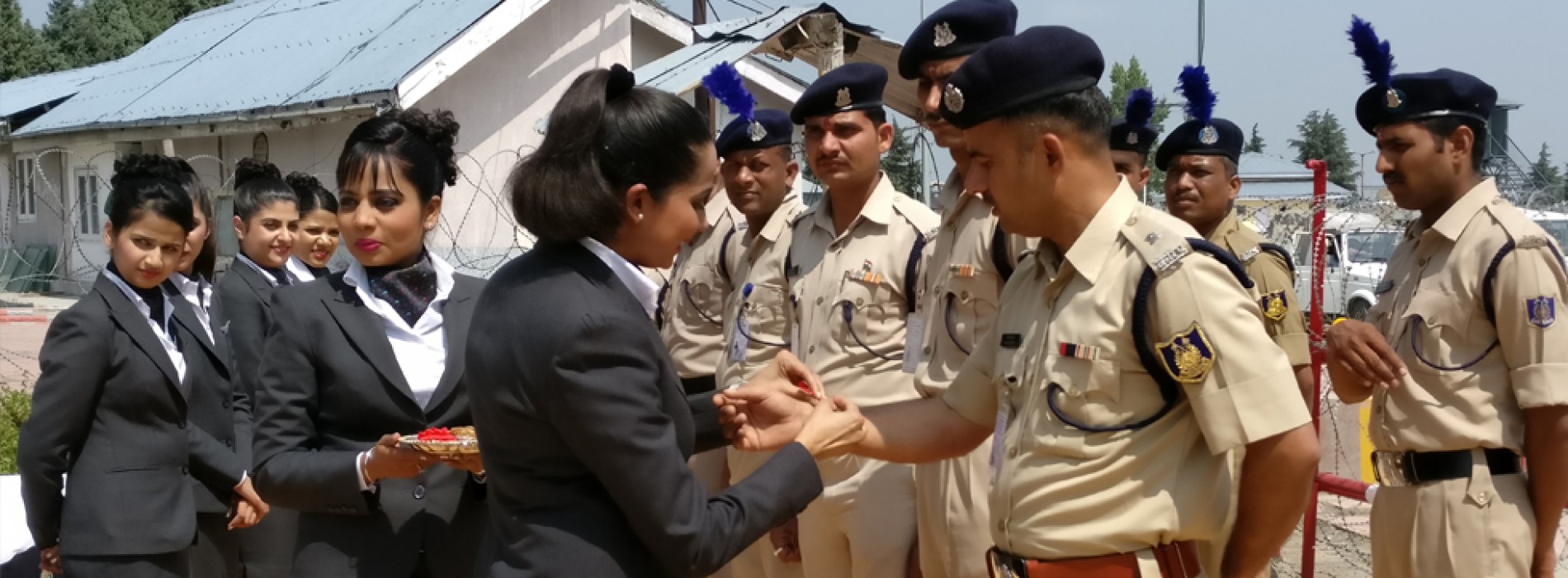 GoAir celebrates Raksha Bandhan with CRPF Jawans