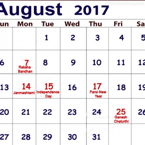 In August, enjoy one long weekend after another