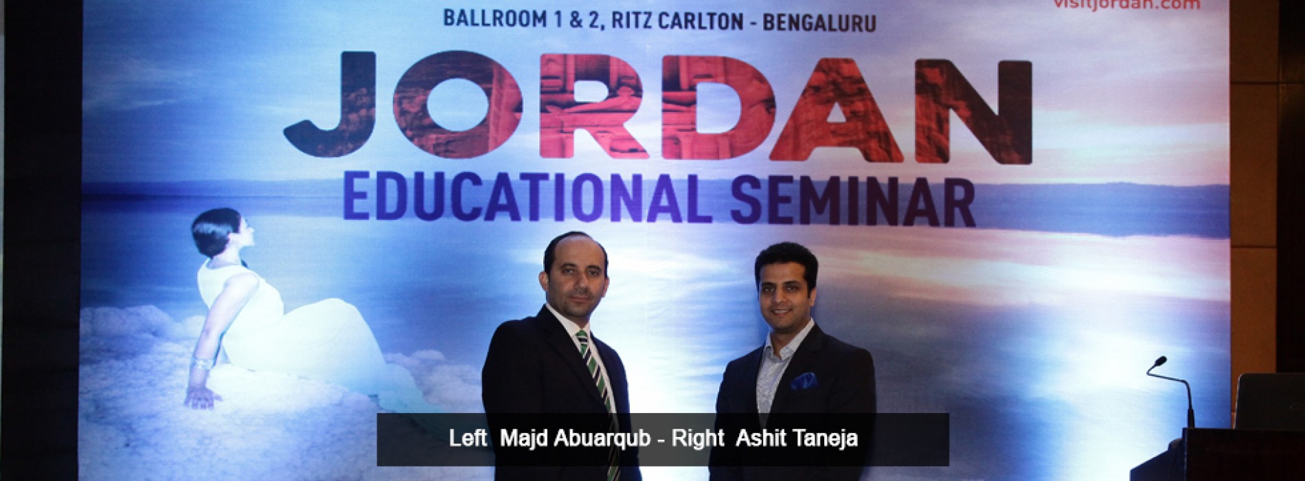 Jordan Tourism Board holds Educational Seminars in Mumbai, Bangalore & New Delhi