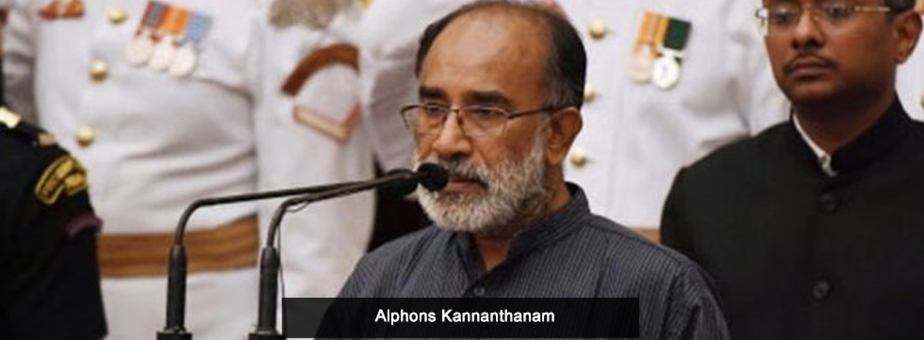 Alphons Kannanthanam appointed as the new Minister of State (I/C) for Tourism