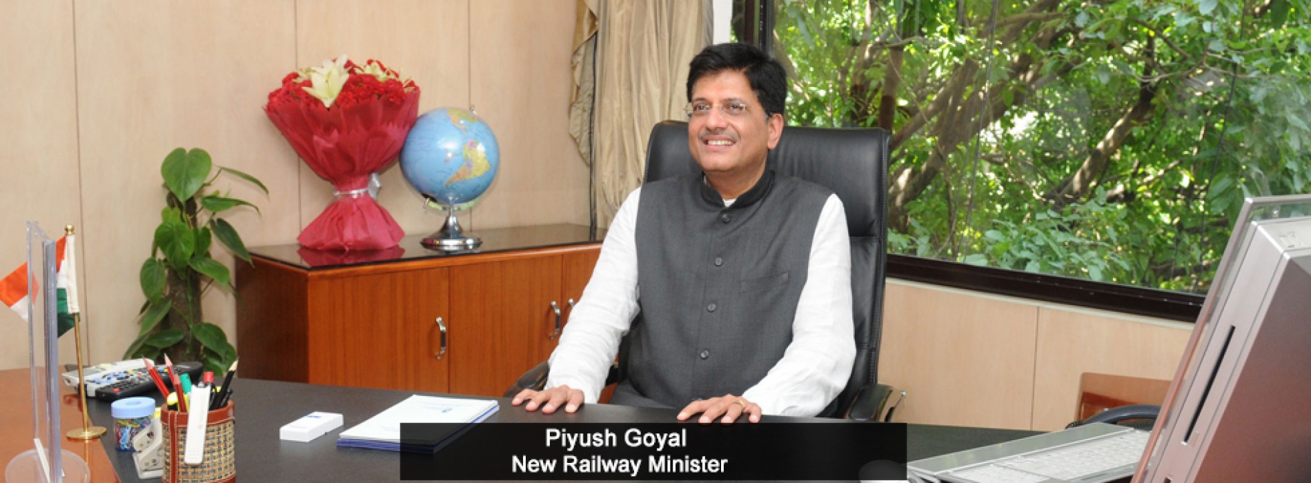 Piyush Goyal is new railway minister