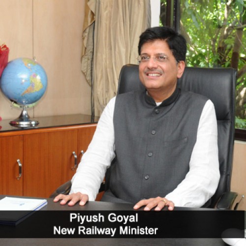 Piyush Goyal is new railway minister