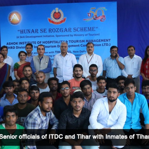 ITDC steps up for Tihar Jail inmates to train them under “Hunar se Rozgar Scheme”
