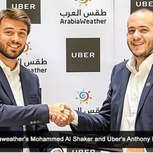 Uber and ArabiaWeather announced a strategic partnership