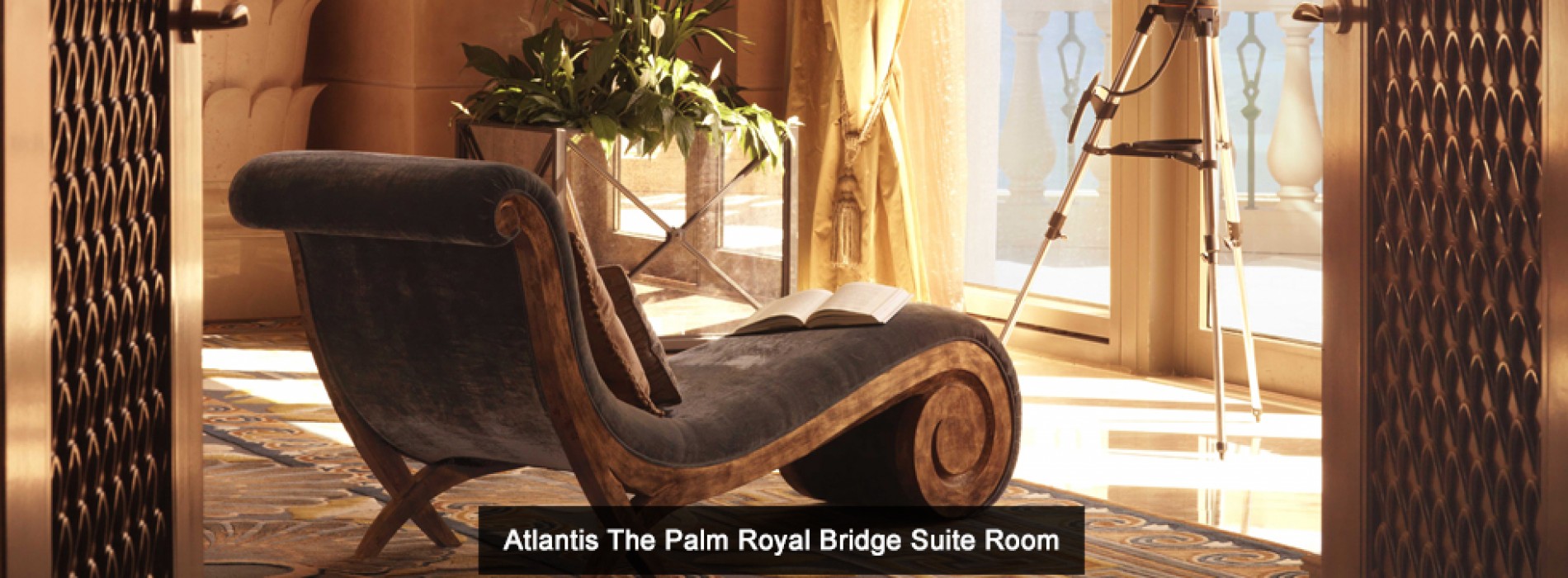 Atlantis, The Palm’s guide to Luxury – inside the Royal Bridge Suite