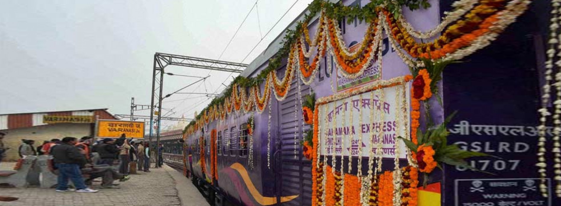 PM Modi flagged off Mahamana Express from Varanasi