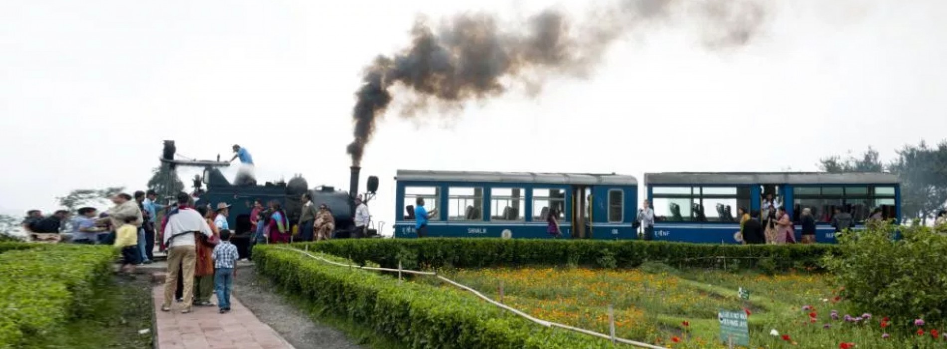 Darjeeling toy train starts chugging again