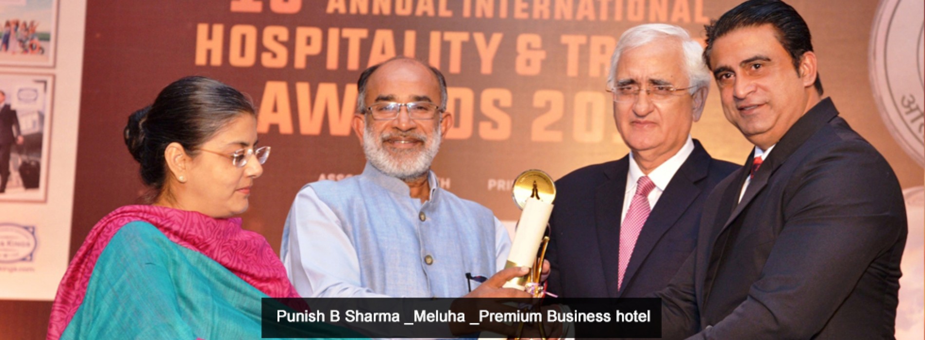 Meluha-The Fern, Mumbai receives three Awards for Excellence in Hospitality Industry