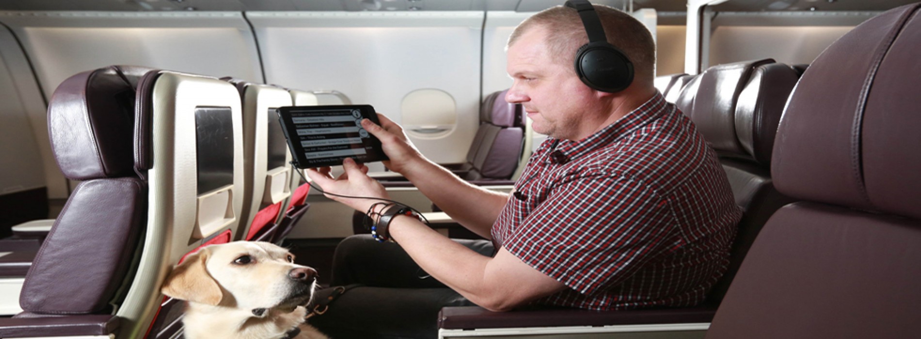 Virgin Atlantic becomes first airline to offer accessible entertainment for customers with sight loss