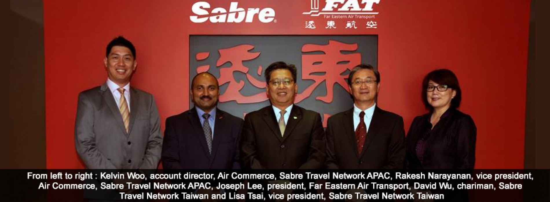 Sabre and Far Eastern Air Transport enter New Partnership