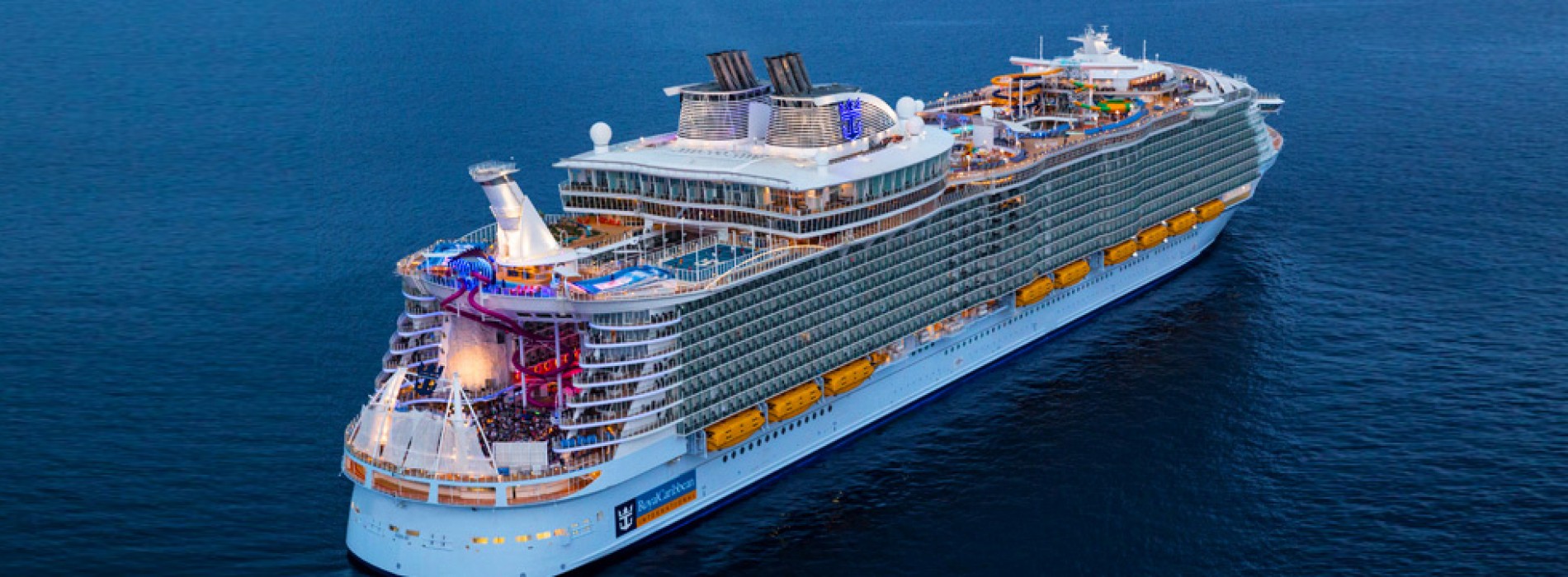 The World’s largest cruise ship, ‘Symphony of the Seas’
