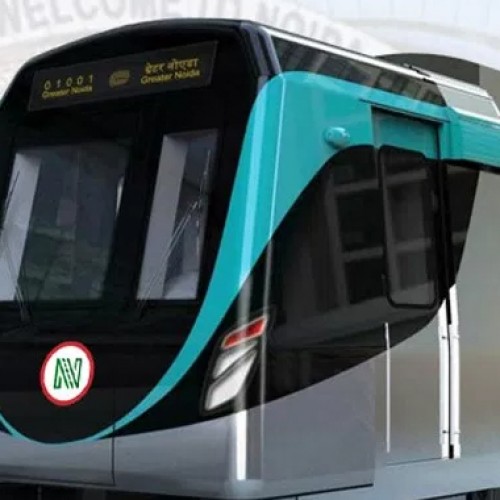 First Aqua line train arrives from China