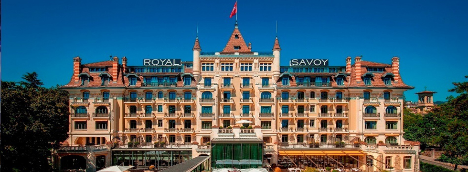 A palatial winter break awaits GCC visitors at the Royal Savoy Lausanne