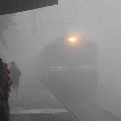 Dense fog in north India delays train services