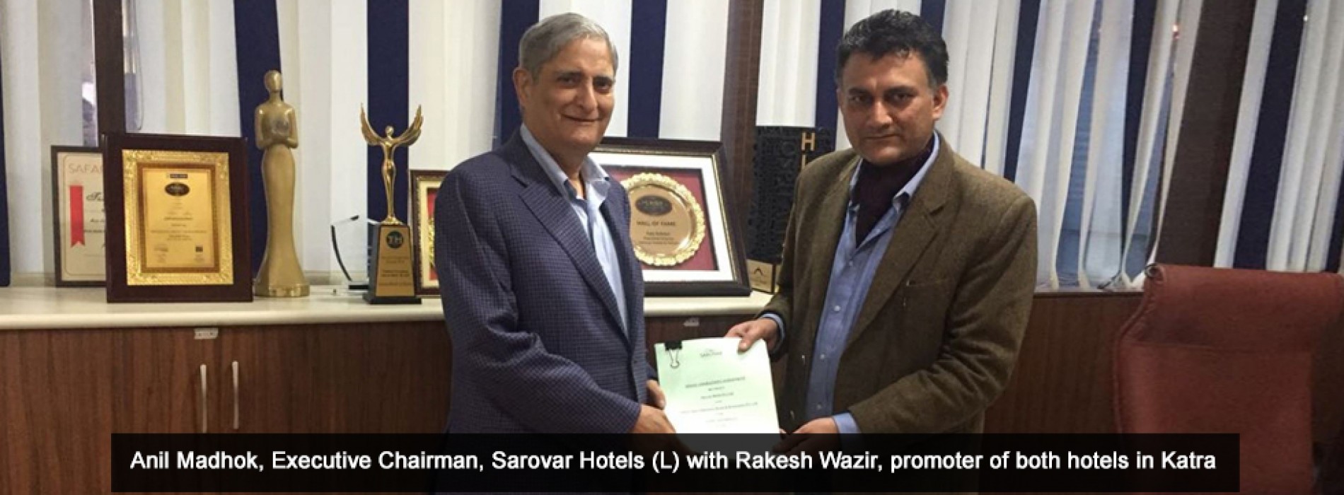 Sarovar Hotels adds another pilgrimage destination to its portfolio