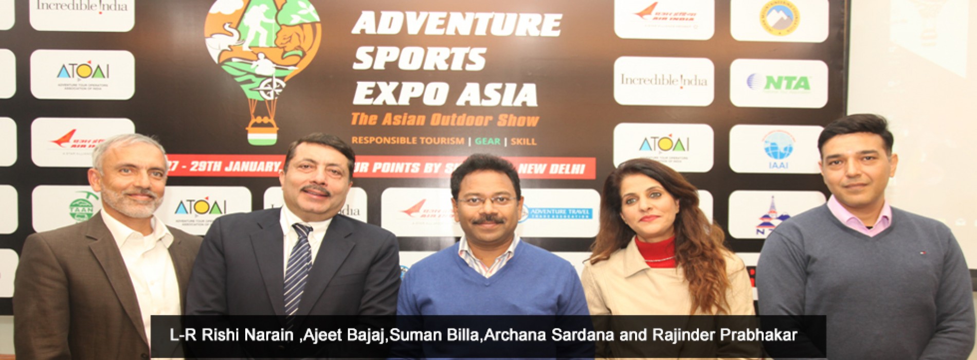 Delhi to host India’s first ever Adventure Sports Expo Asia & Awards 2018