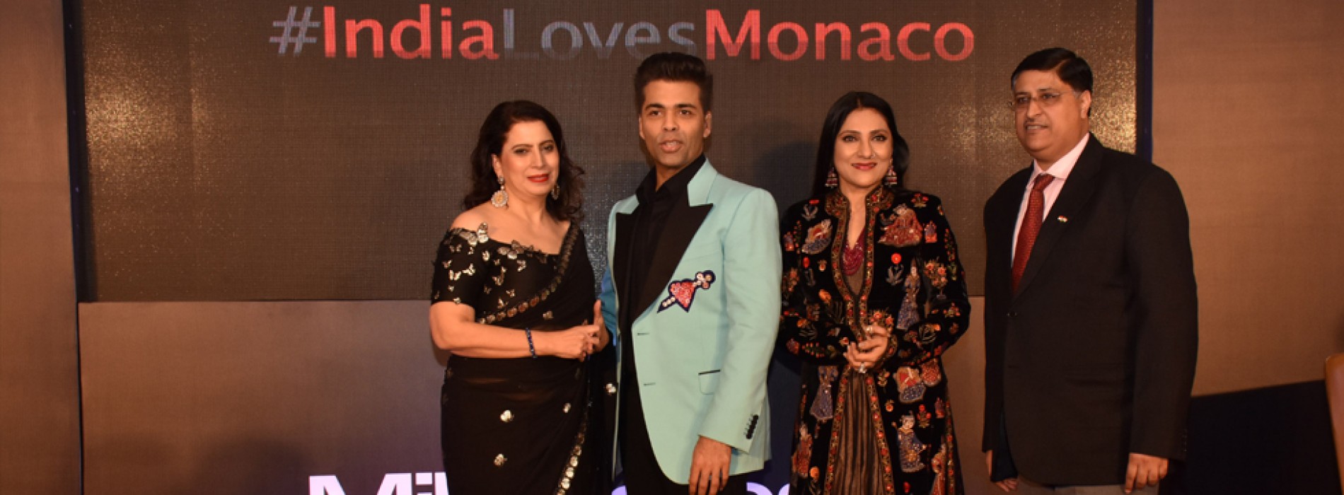 Visit Monaco celebrates New Year with Karan Johar and Millionaireasia India