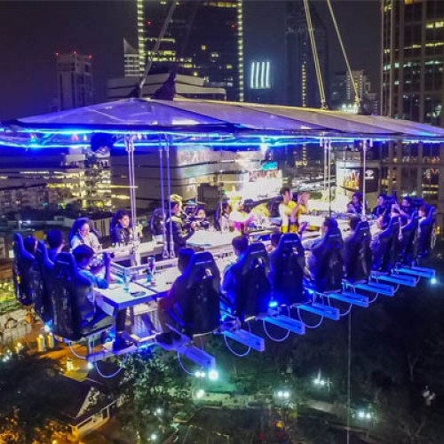 Dinner in the Sky takes off in Thailand