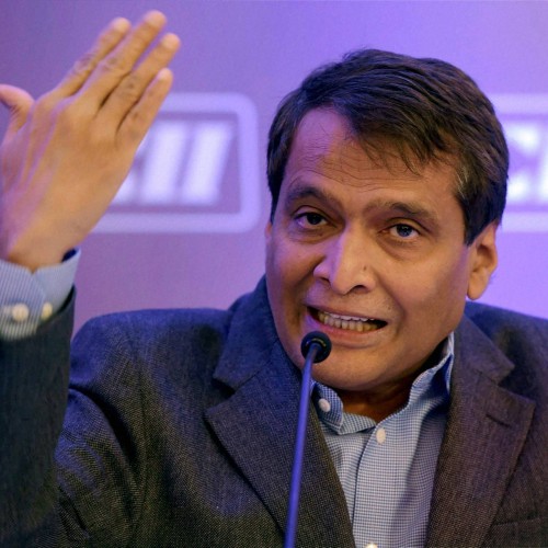Union Civil Aviation Minister Suresh Prabhu announces India’s first drone policy