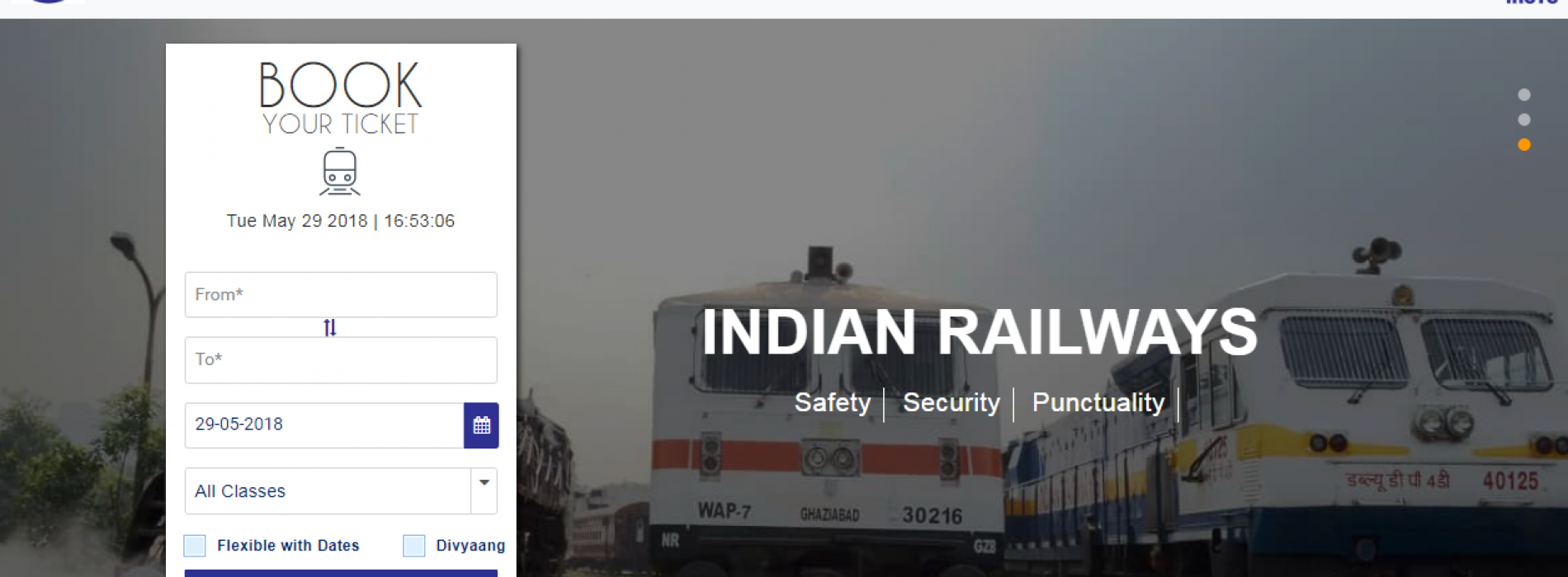 IRCTC.co.in website gets a facelift