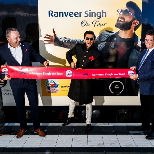 The ‘Ranveer on Tour’ Golden Pass Line Train takes off in Switzerland