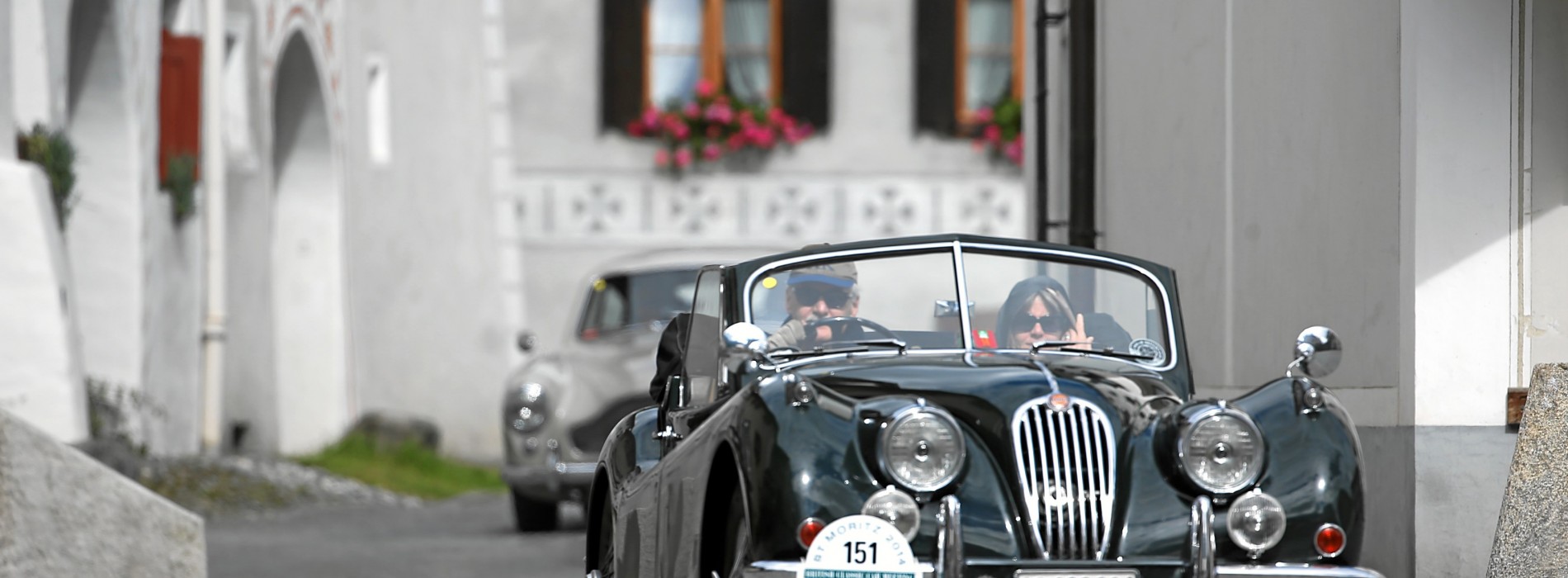 25th British Calssic Car Meeting in St. Moritz