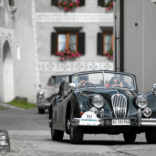 25th British Calssic Car Meeting in St. Moritz