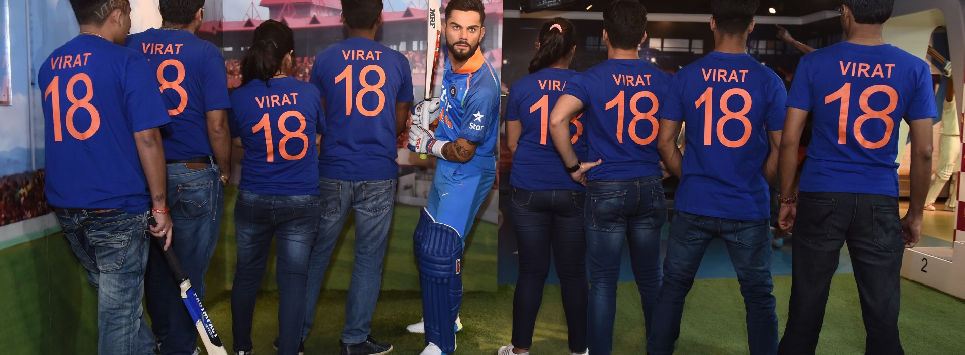 Virat Kohli now at Madame Tussauds Delhi