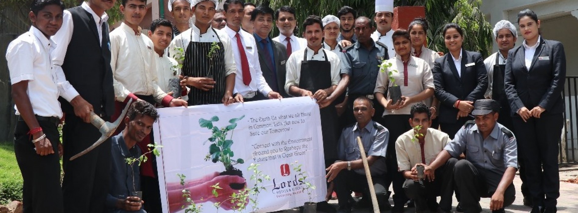Lords Inn – Vadodara pledges to save the earth on World Environment Day