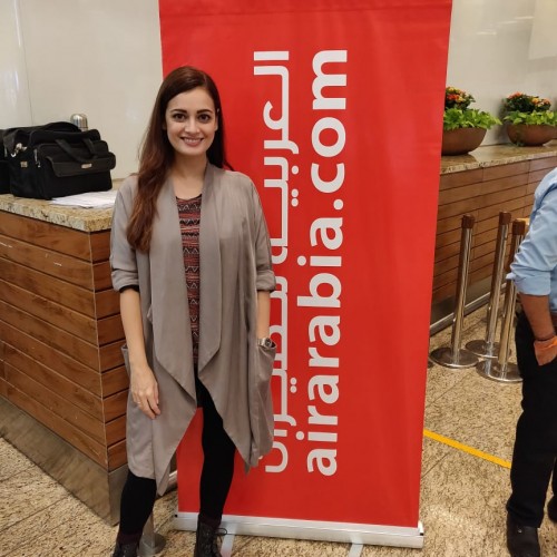 Dia Mirza visits Kenya with Air Arabia