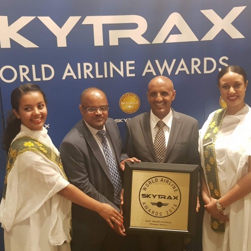 Ethiopian wins SKYTRAX Best Airline in Africa Award for 2nd time