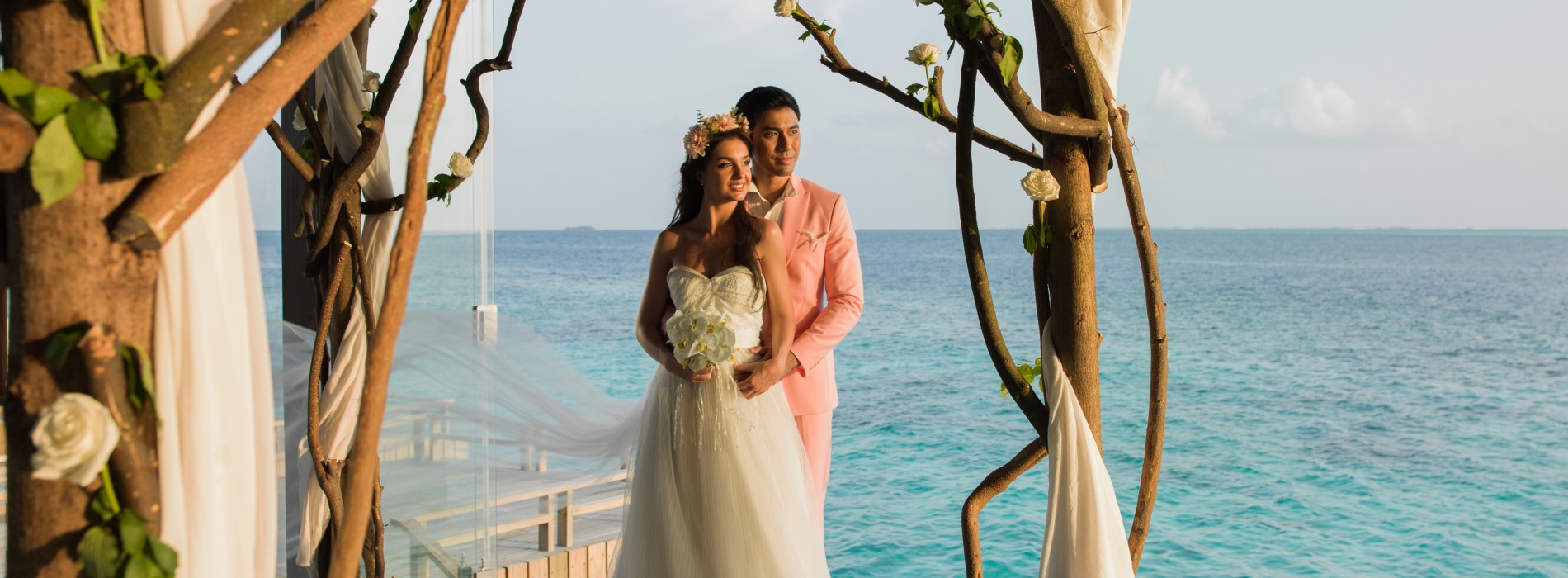 Renew your vows at the Overwater Wedding Chapel @ Jumeihrah Vittaveli, Maldives