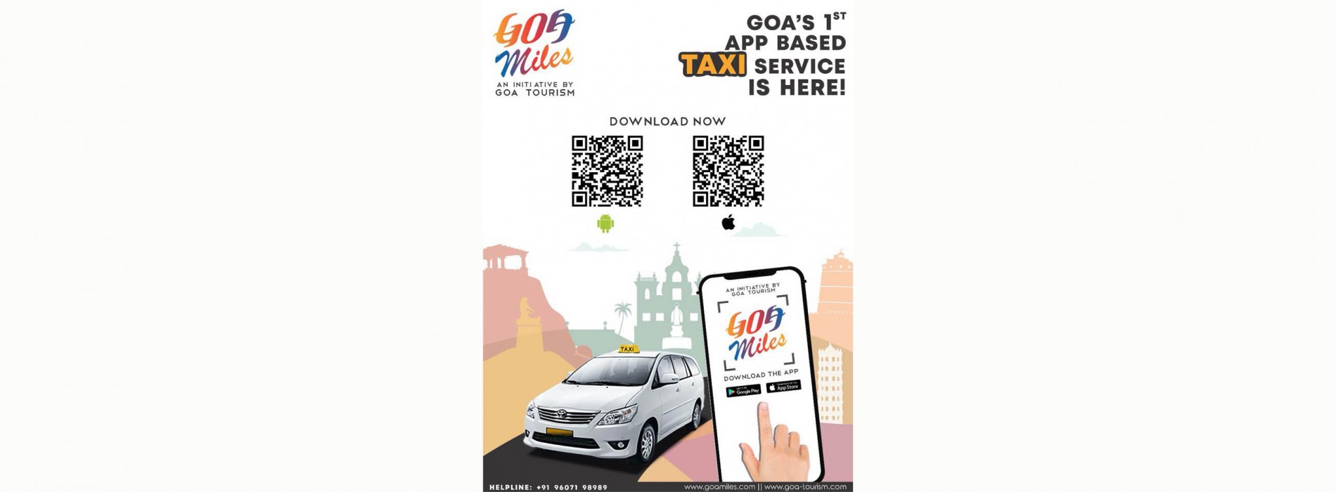 Goa CM launches GTDC’s Taxi App ‘Goamiles’