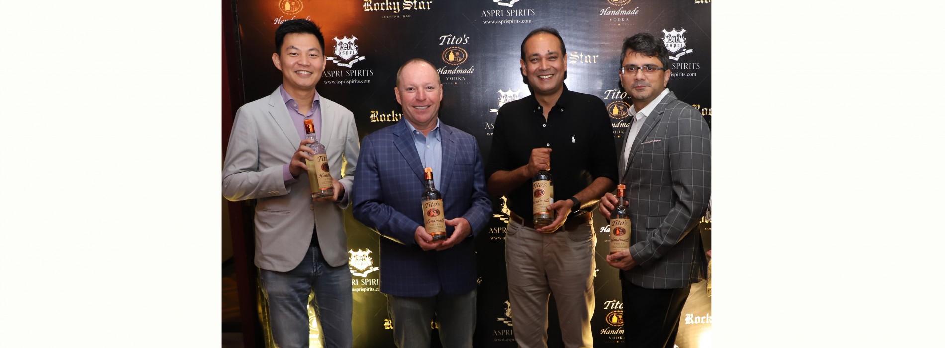 Aspri Spirits hosts a party to celebrate the launch of Tito’s Handmade Vodka in India