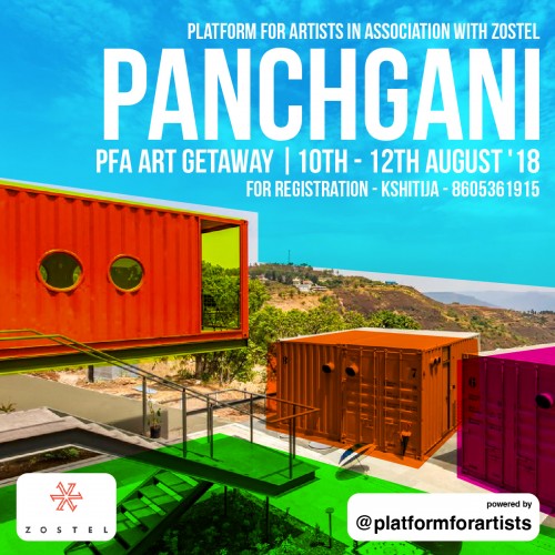 Platform For Artists partners with Zostel for 10th Art Getaway in Panchgani