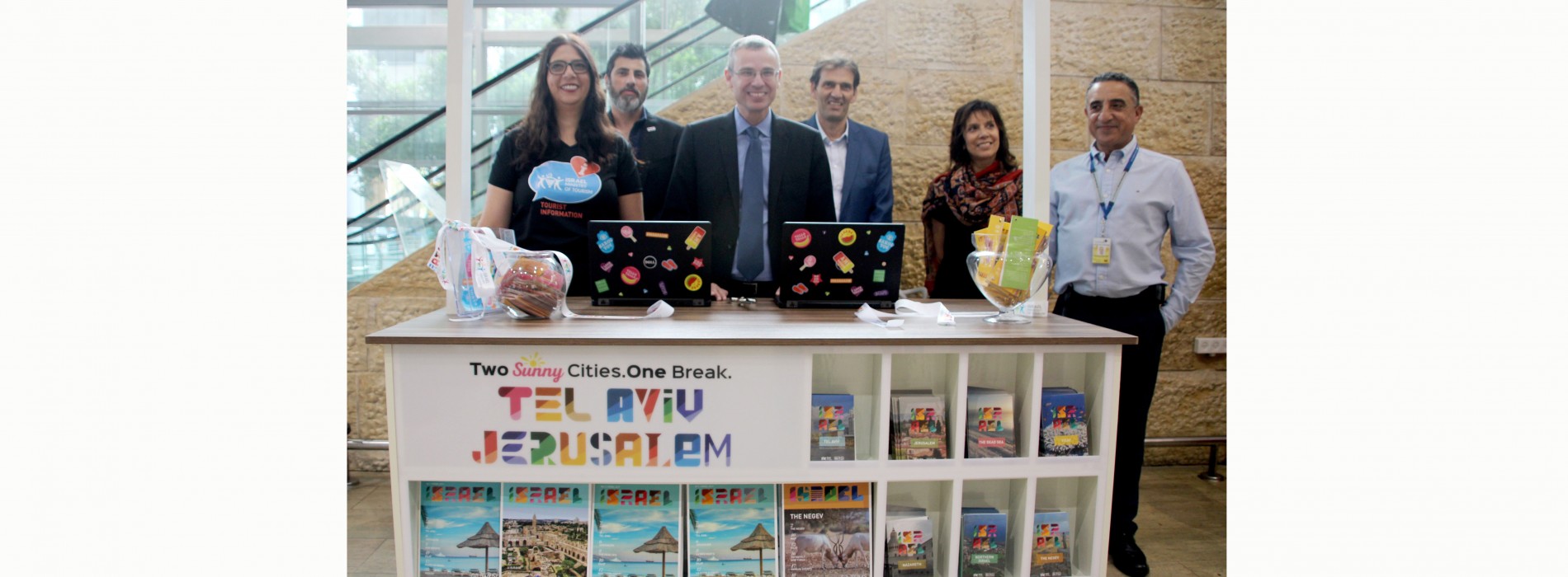 Israel Ministry of Tourism opens welcome desk at Ben-Gurion Airport