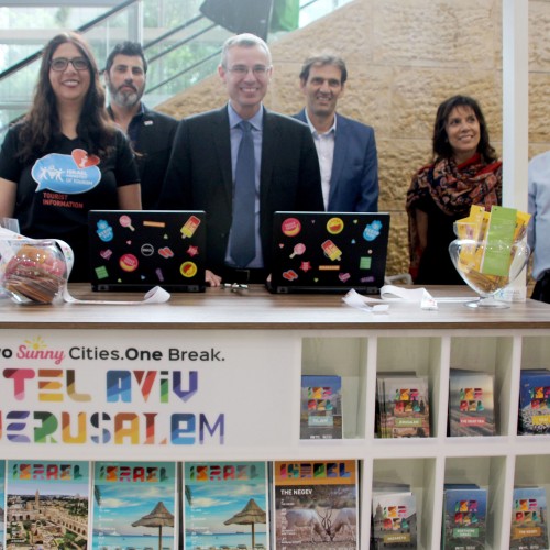 Israel Ministry of Tourism opens welcome desk at Ben-Gurion Airport