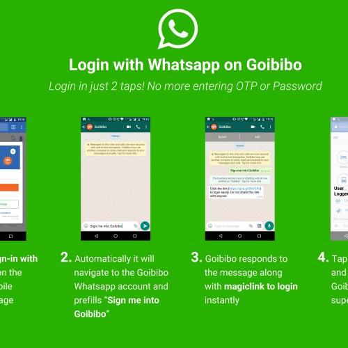 Goibibo introduces new login feature via WhatsApp