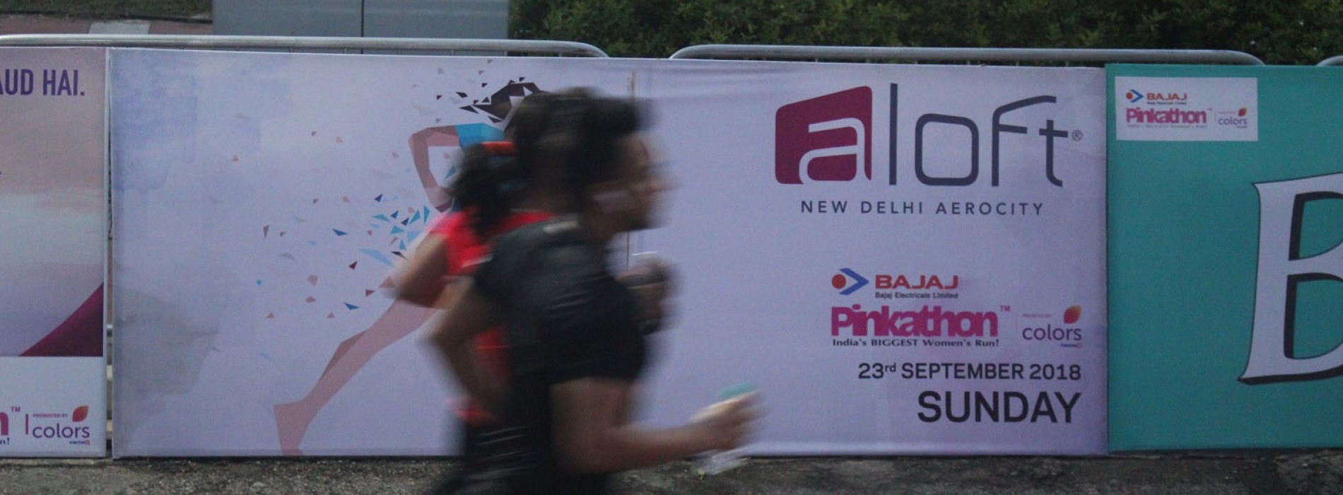 Aloft New Delhi Aerocity shows support for the 6th edition of Pinkathon