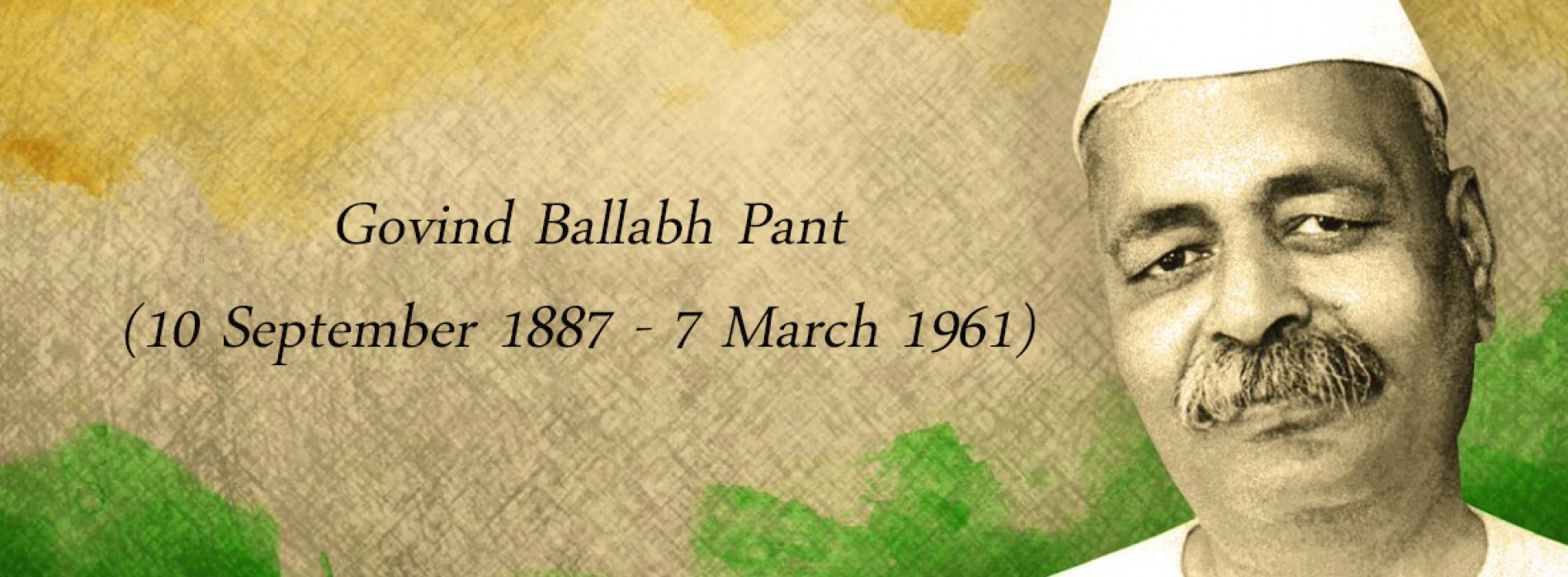 Nation remembers Pandit Govind Ballabh Pant on his 131st birth anniversary