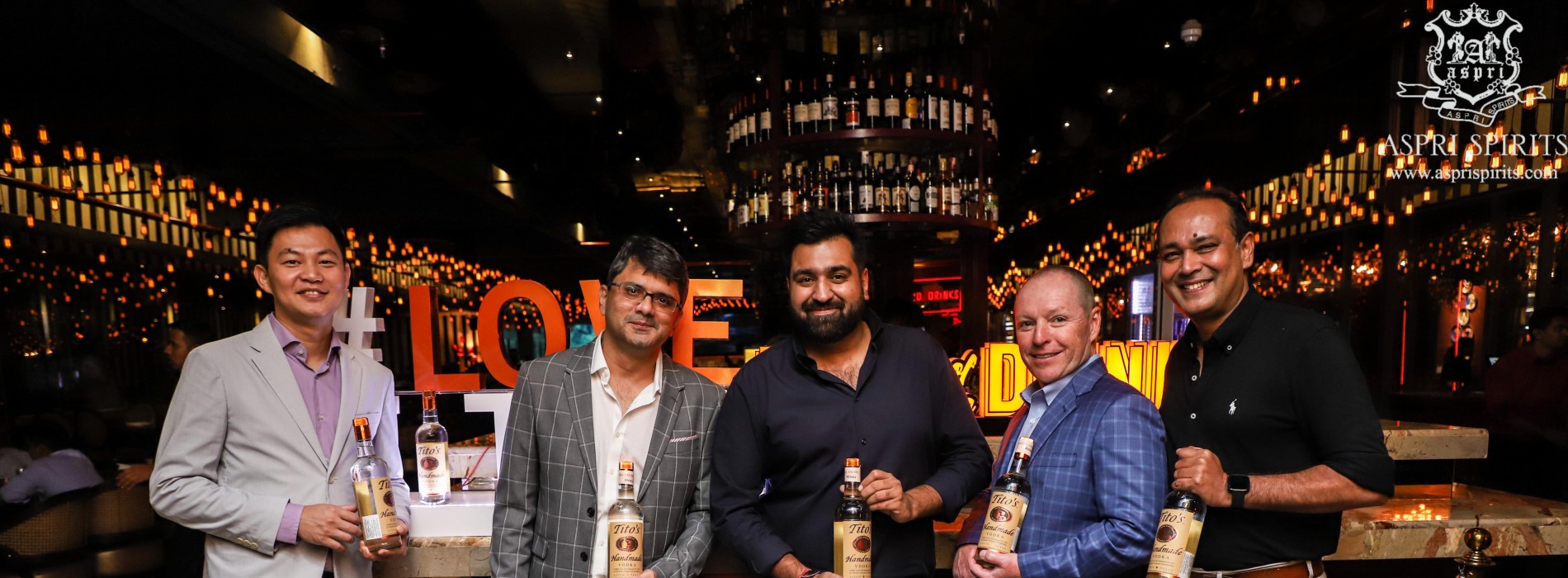 Aspri Spirits hosts a party to celebrate the launch of Tito’s handmade Vodka in India