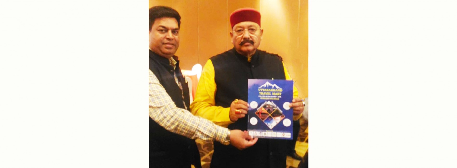 Tourism Minister of Uttarakhand launches UTM Brochure in New Delhi