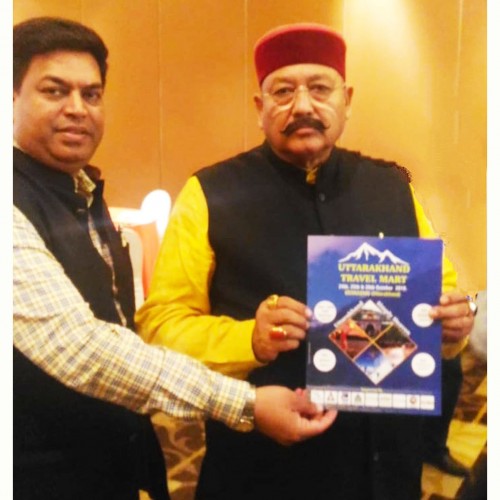 Tourism Minister of Uttarakhand launches UTM Brochure in New Delhi