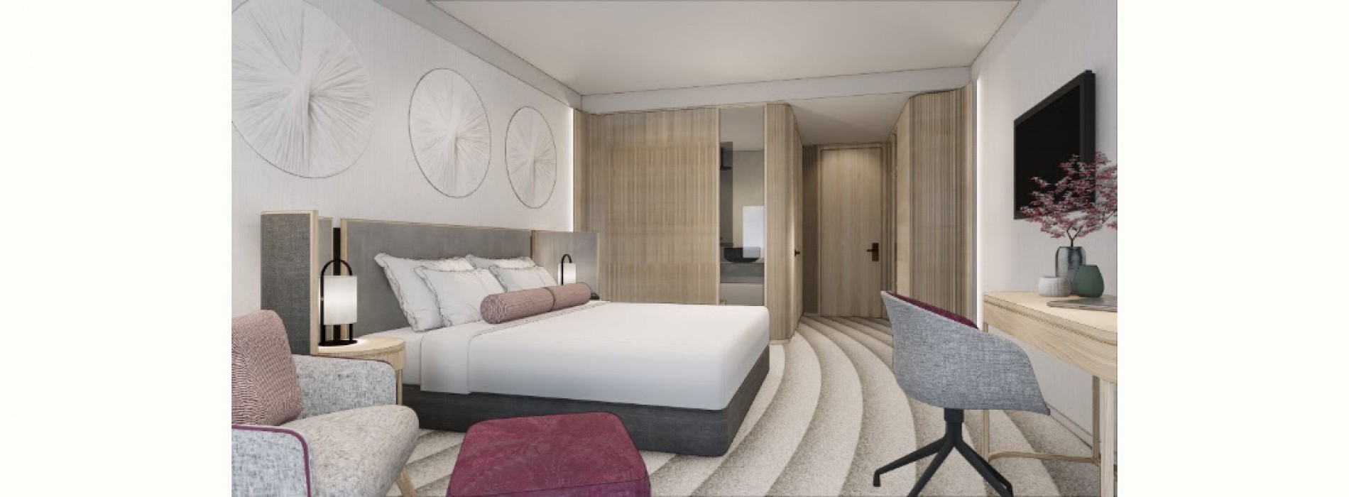 Bates Smart unveil designs for Ana Crowne Plaza Hotel in Kobe, Japan