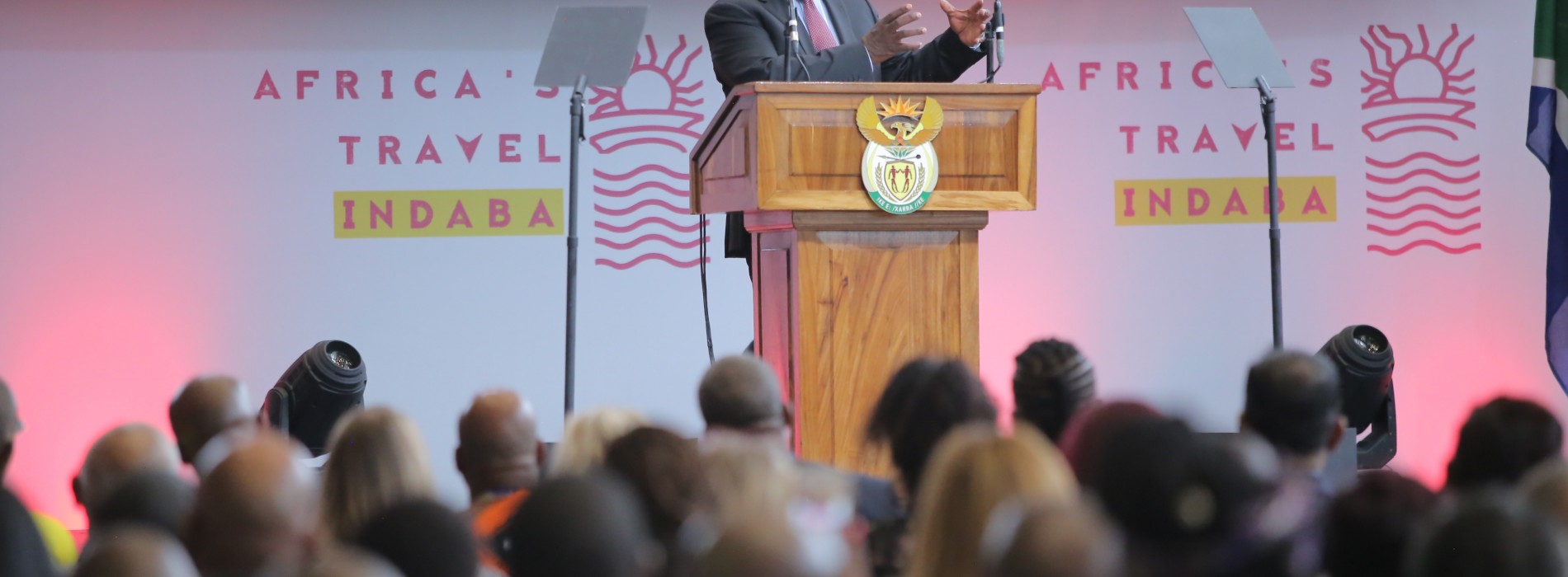 South African Minister of Tourism Derek Hanekom inaugurates Indaba 2019