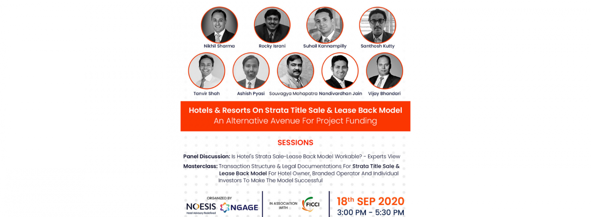 Noesis Capital Advisors & Ngage Hospitality’s Live Masterclass on Sept 18th   